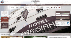Desktop Screenshot of hotelparisiana.com