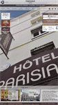 Mobile Screenshot of hotelparisiana.com